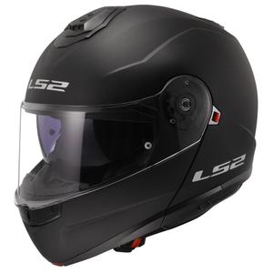 Opklapbare helm LS2 FF908 Strobe II matzwart - II. kwaliteit