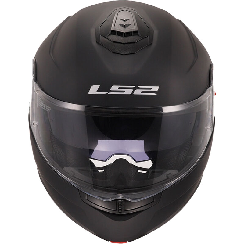 Opklapbare helm LS2 FF908 Strobe II matzwart - II. kwaliteit