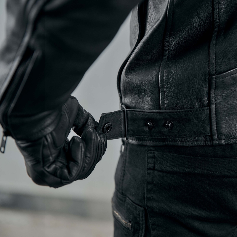Rebelhorn Impala motorjas zwart - 2e kwaliteit - II. kwaliteit