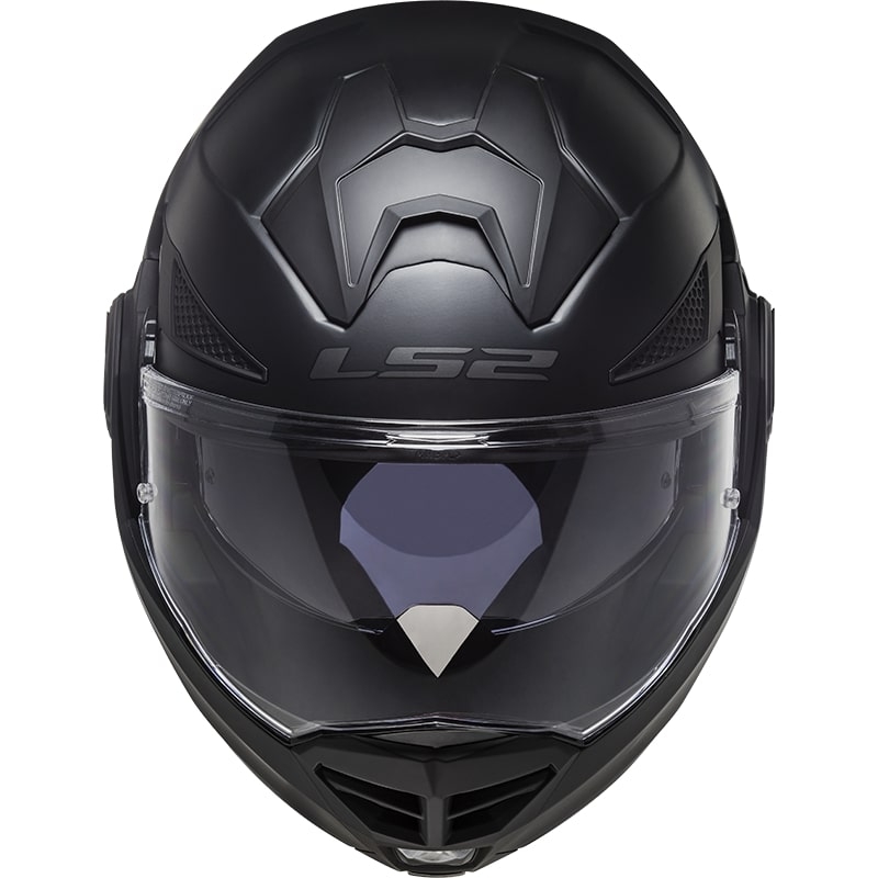 Opklapbare motorhelm LS2 FF901 Advant X Solid matzwart - II. kwaliteit