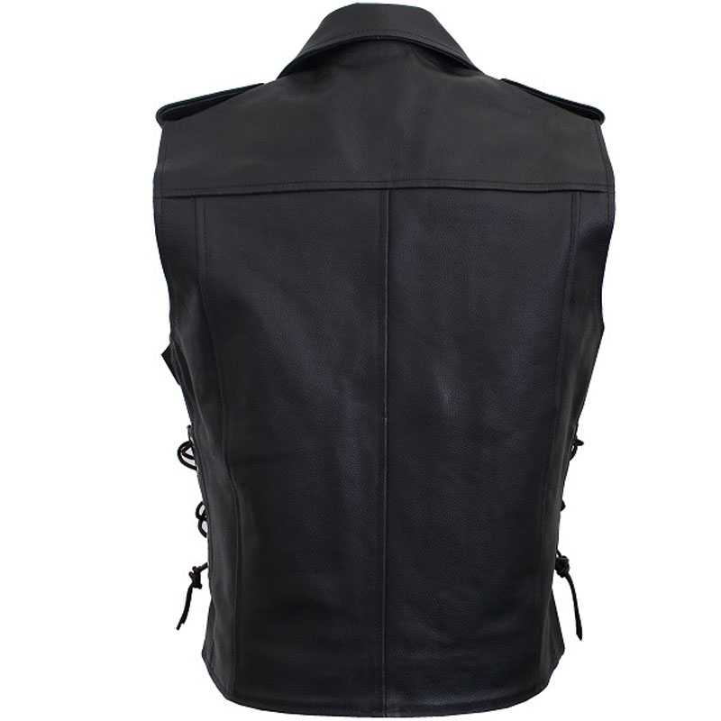 RSA Chopper leren motorvest