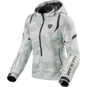 Revit Flare 2 dames motorjas grijs-wit - II. kwaliteit
