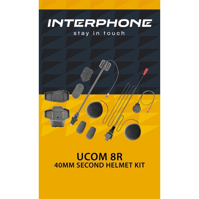 HD-audioset 40 mm voor Interphone U-COM R intercom