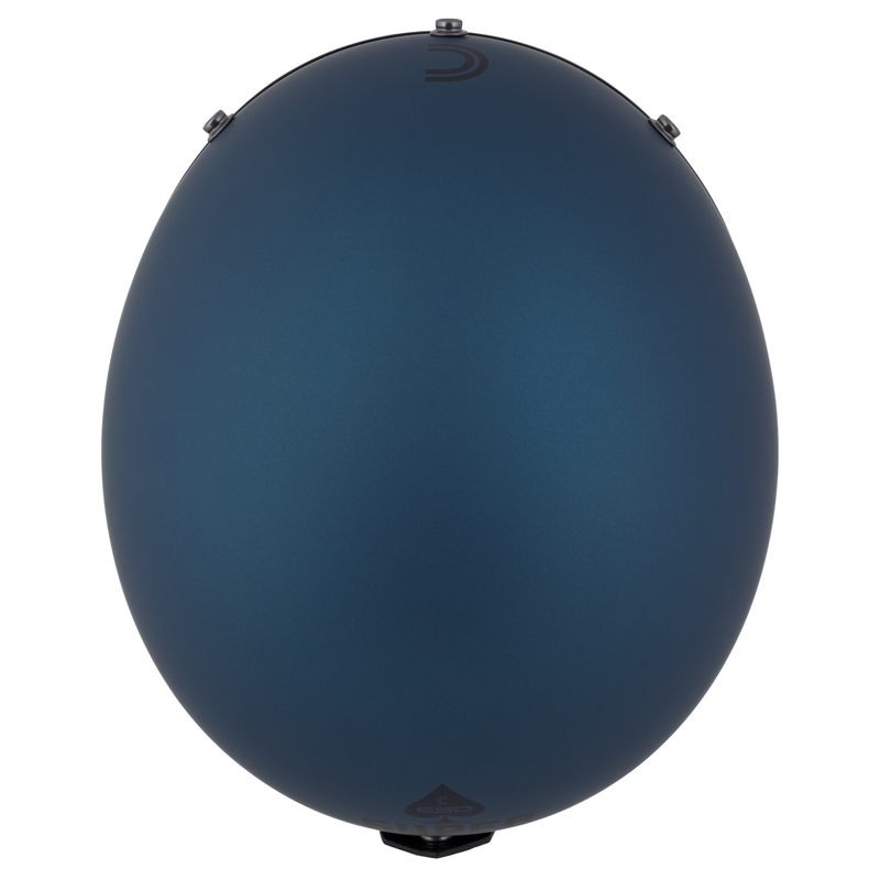 Cassida Eso Super Hooligan open helm zwart mat metallic blauw - II. kwaliteit