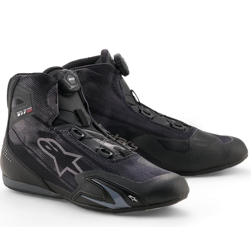 Alpinestars Celer geventileerde motorlaarzen zwart-donkergrijs