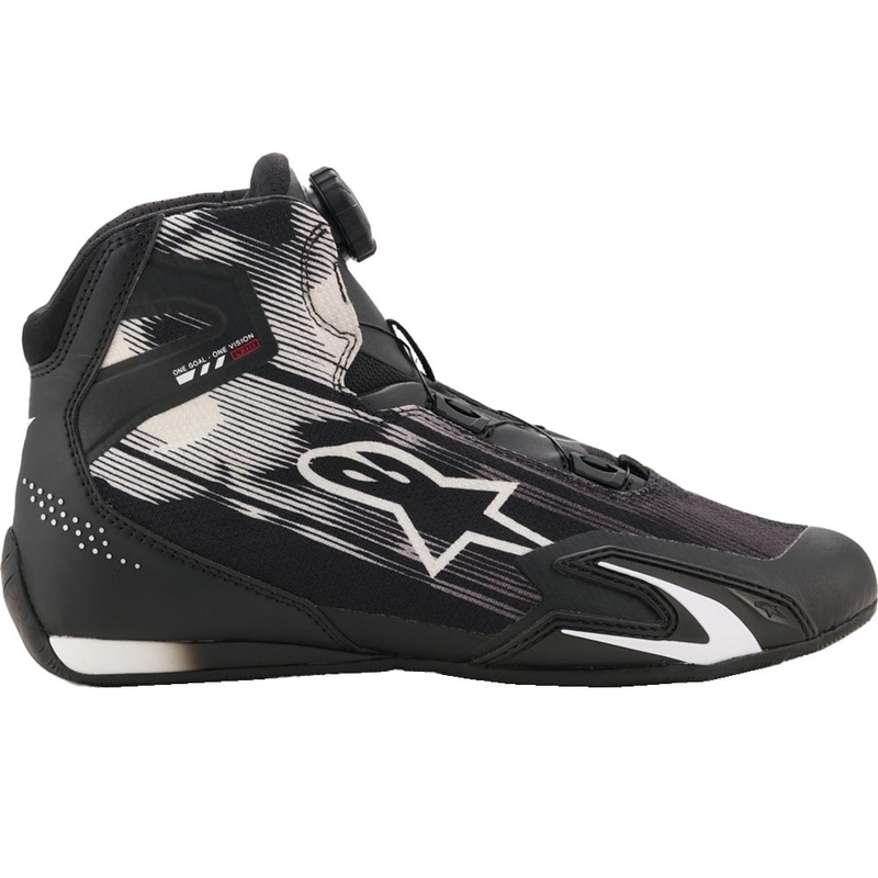 Alpinestars Celer Vented motorlaarzen zwart-wit