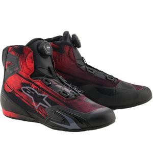 Alpinestars Celer Vented motorlaarzen zwart-rood