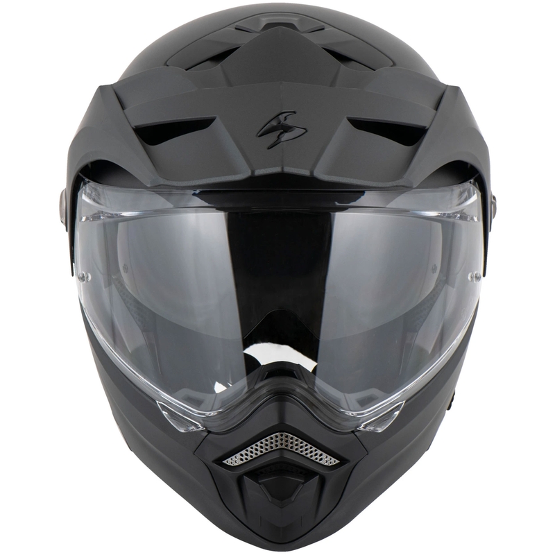 Motorhelm SCORPION ADX-2 Effen parelzwart mat