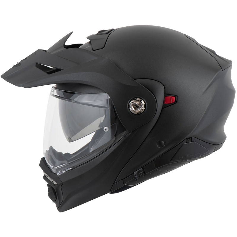 Motorhelm SCORPION ADX-2 Effen parelzwart mat
