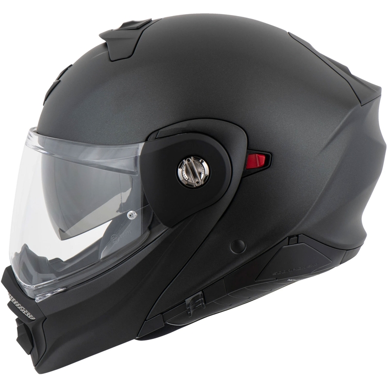 Motorhelm SCORPION ADX-2 Effen parelzwart mat