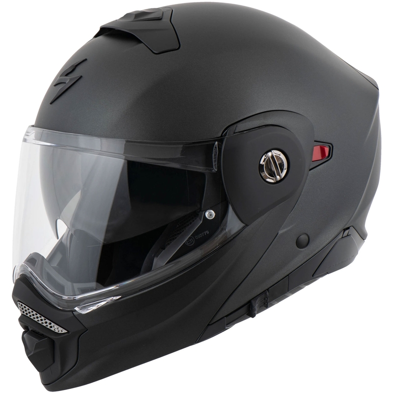 Motorhelm SCORPION ADX-2 Effen parelzwart mat