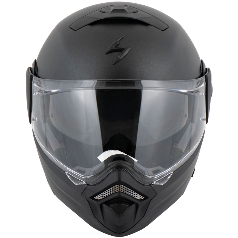 Motorhelm SCORPION ADX-2 Effen parelzwart mat