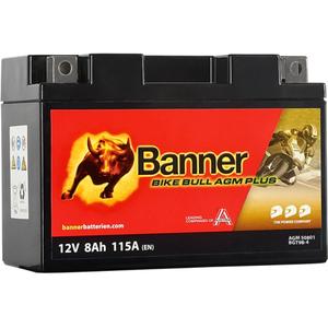 AGM-accu Banner Bike Bull AGM PLUS AGM PLUS 508 01 / BGT9B-4 - GT9B-4