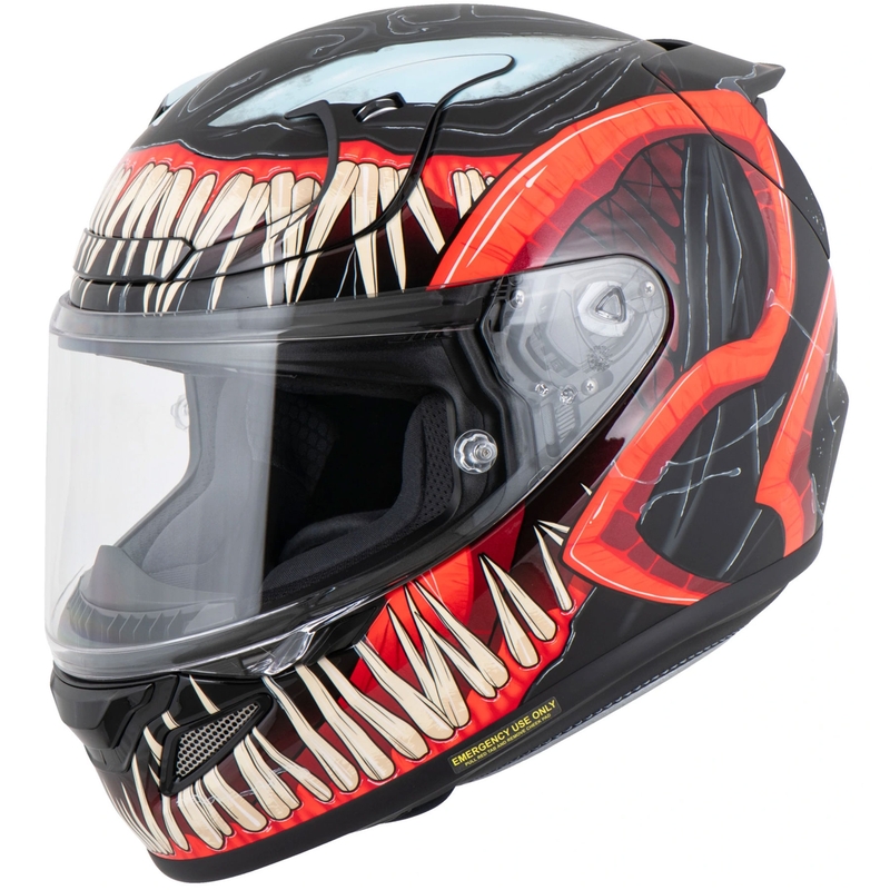 HJC RPHA 12 Venom 3 Marvel integraal motorhelm zwart-rood