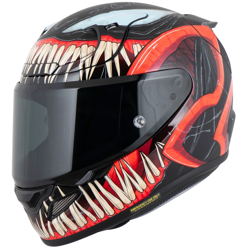 HJC RPHA 12 Venom 3 Marvel integraal motorhelm zwart-rood