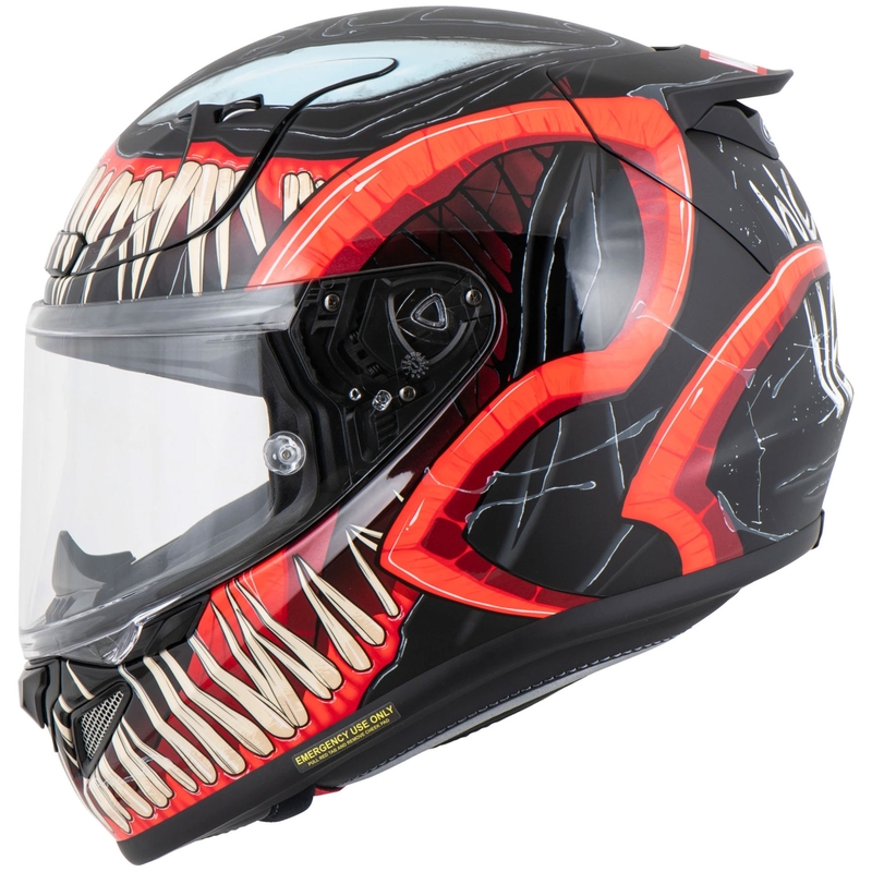 HJC RPHA 12 Venom 3 Marvel integraal motorhelm zwart-rood