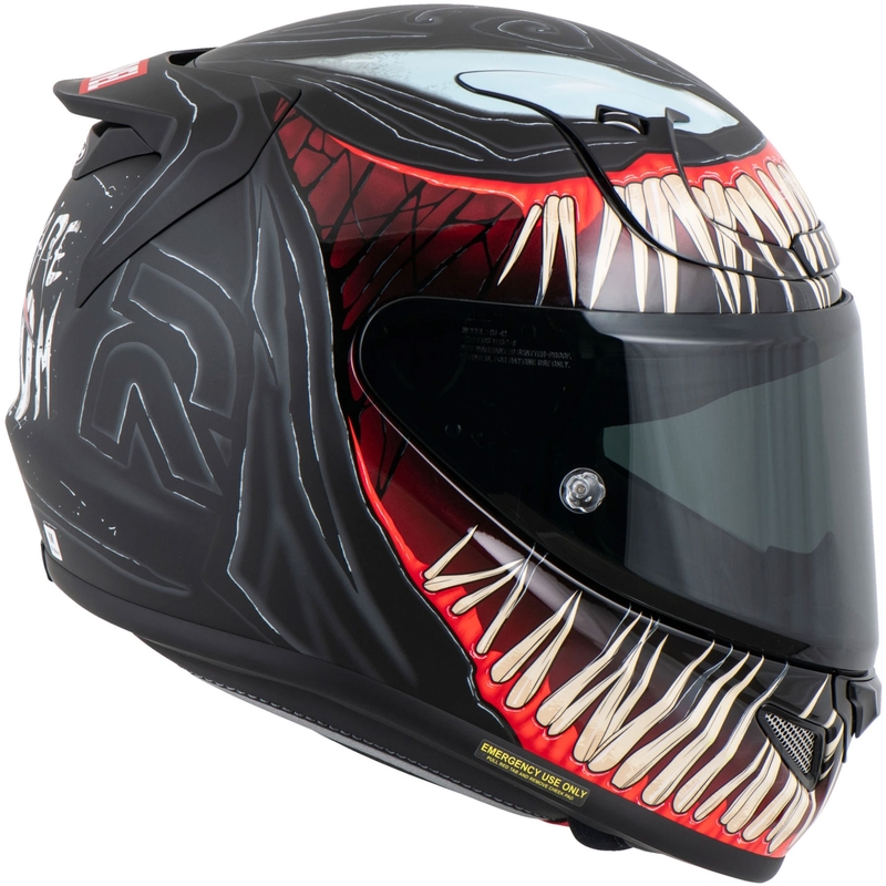 HJC RPHA 12 Venom 3 Marvel integraal motorhelm zwart-rood