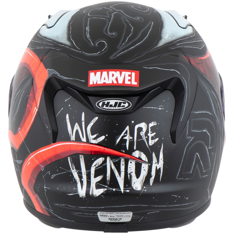 HJC RPHA 12 Venom 3 Marvel integraal motorhelm zwart-rood