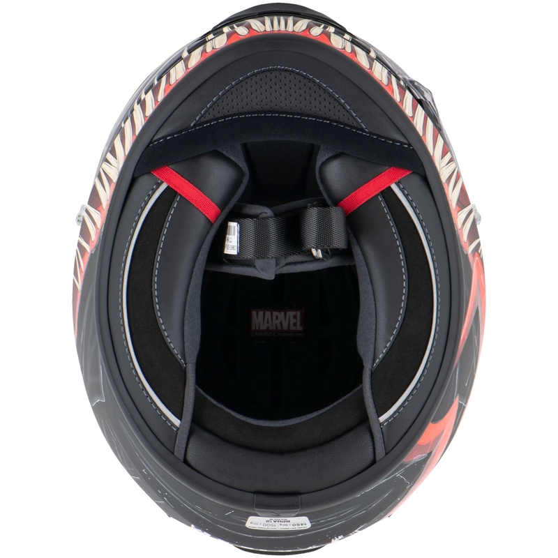 HJC RPHA 12 Venom 3 Marvel integraal motorhelm zwart-rood