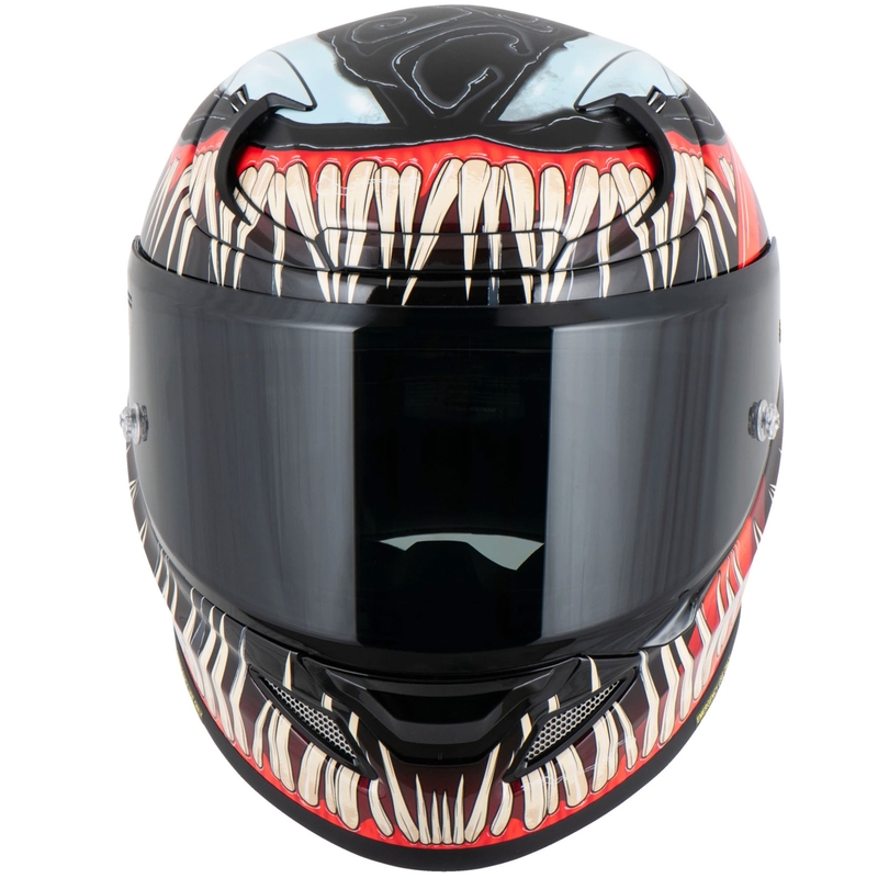 HJC RPHA 12 Venom 3 Marvel integraal motorhelm zwart-rood