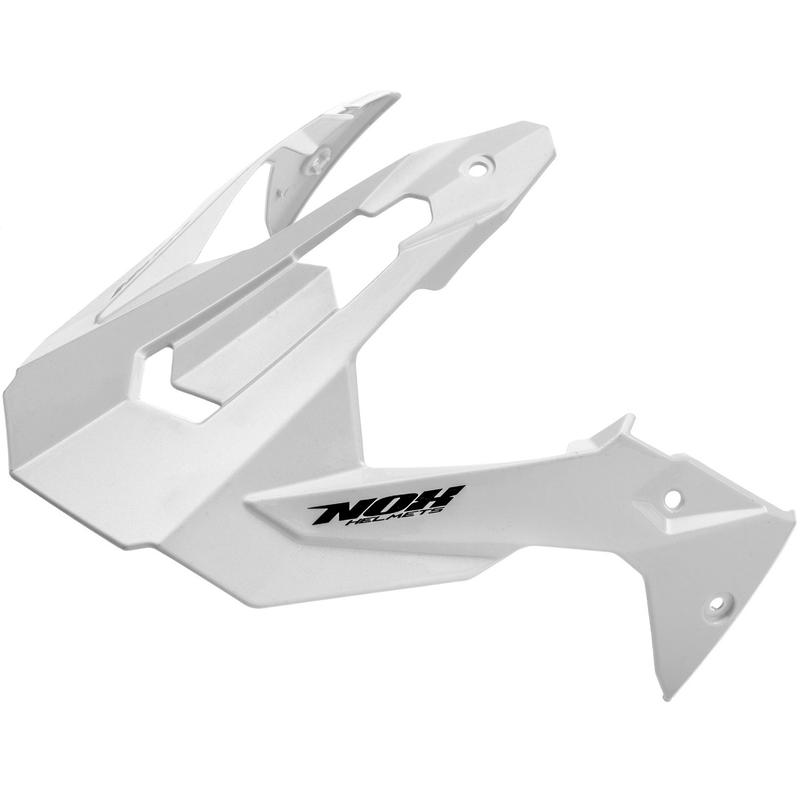 Vizier voor motorhelmen NOX N312 wit