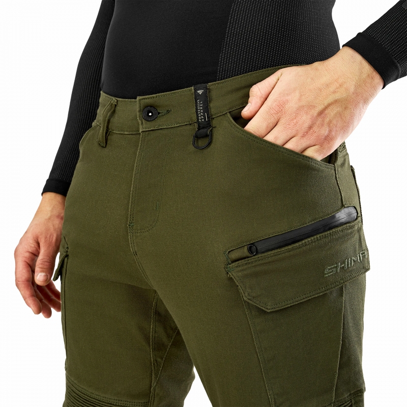 Shima Giro 3.0 extended motorbroek khaki
