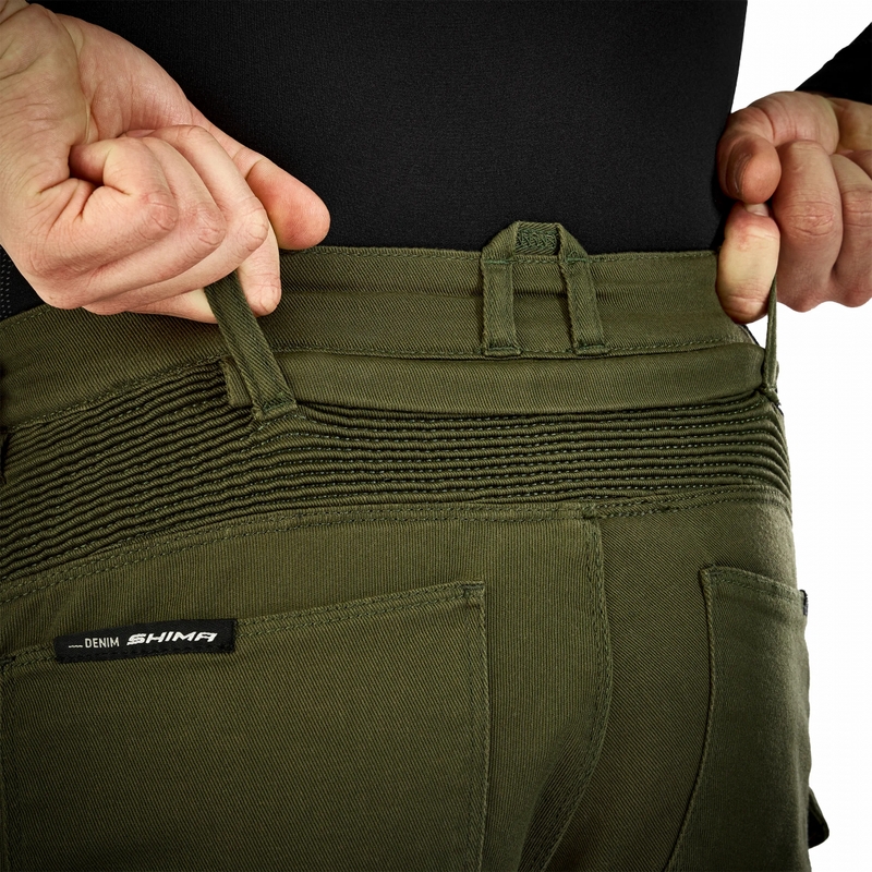 Shima Giro 3.0 extended motorbroek khaki