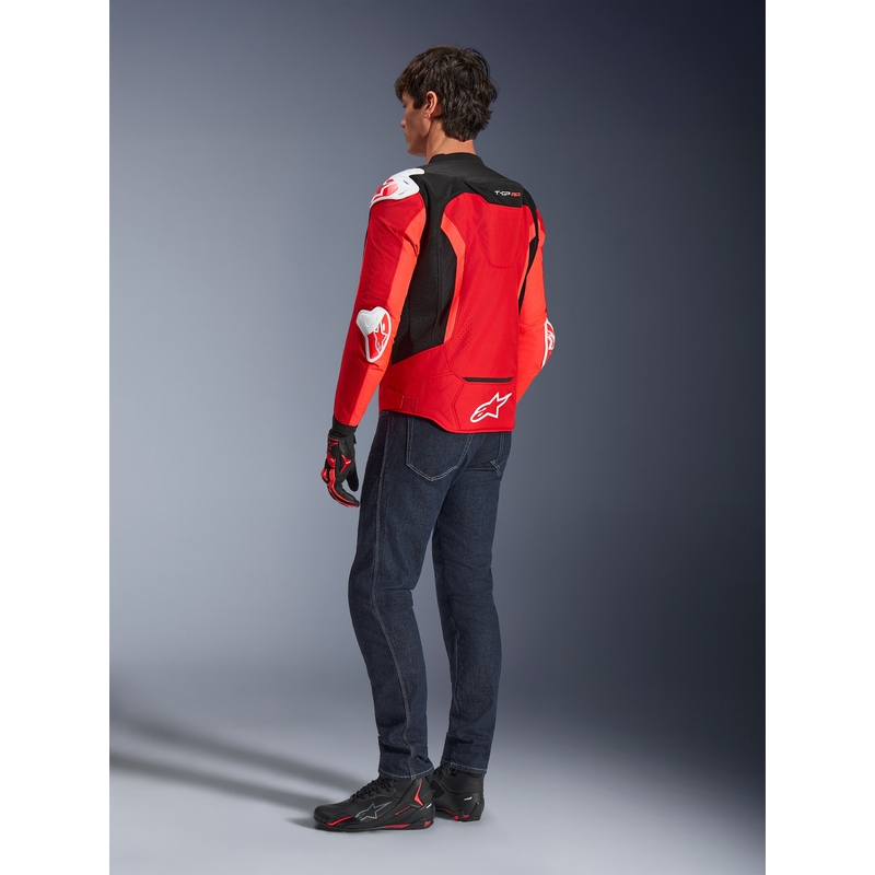Alpinestars T-GP Air motorjas rood-fluor rood-wit-zwart