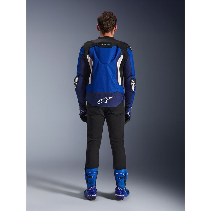 Alpinestars T-GP Air motorjas blauw-wit-zwart