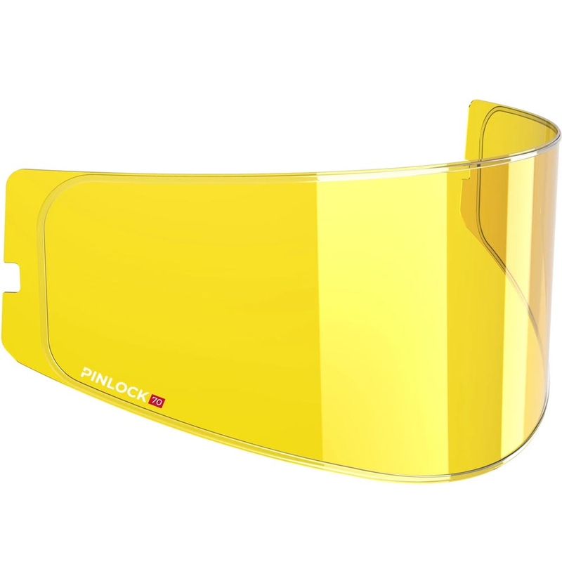 Pinlock DKS 193 vizier voor MT-V-16 motorhelmen, geel