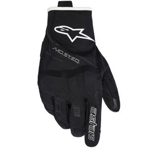 Alpinestars MOBLAST WATERPROOF motorhandschoenen zwart-wit gebroken wit