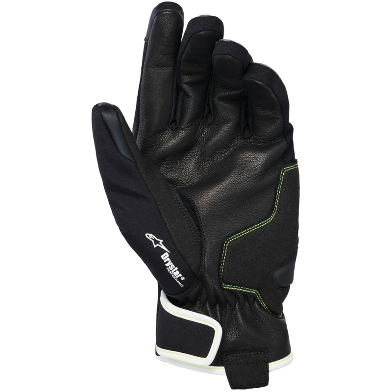 Alpinestars MOBLAST WATERPROOF motorhandschoenen grijs-zwart-fluor geel-wit