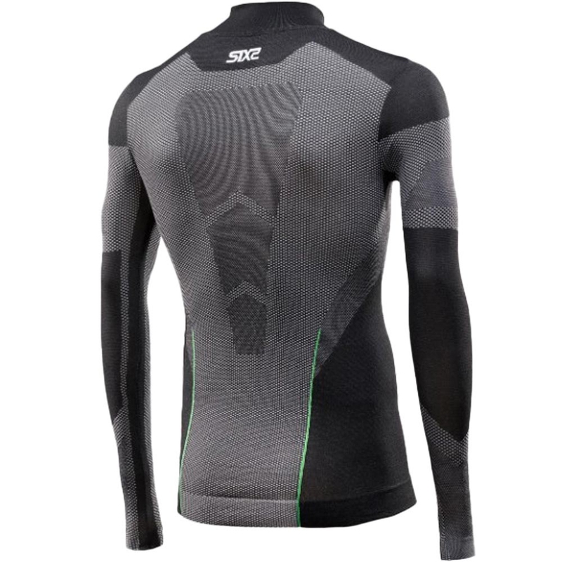 Functioneel T-shirt met lange mouwen SIXS BT TS3L V2 zwart carbon