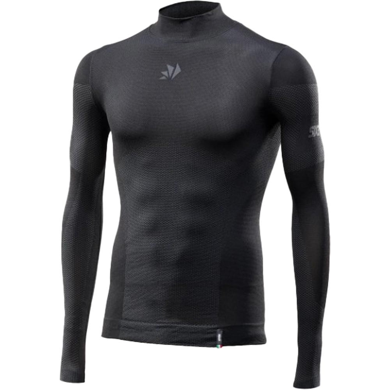 Functioneel T-shirt met lange mouwen SIXS BT TS3L V2 zwart-donkergrijs