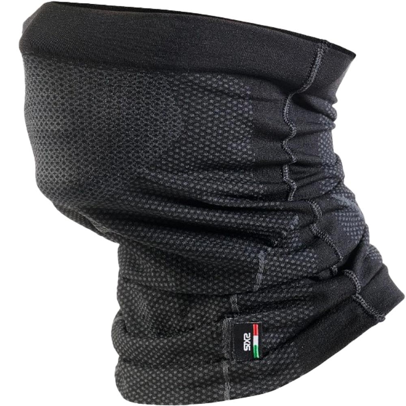 Nekwarmer SIXS BT TBXL zwart-donkergrijs
