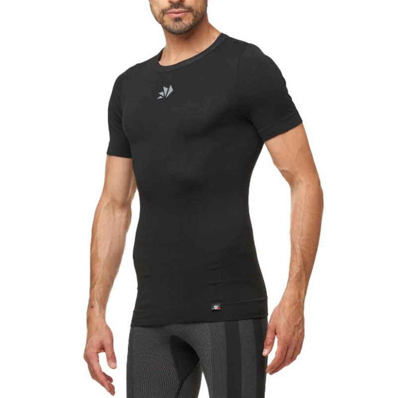 SIXS TS1 V2 functioneel shirt met korte mouwen, zwart