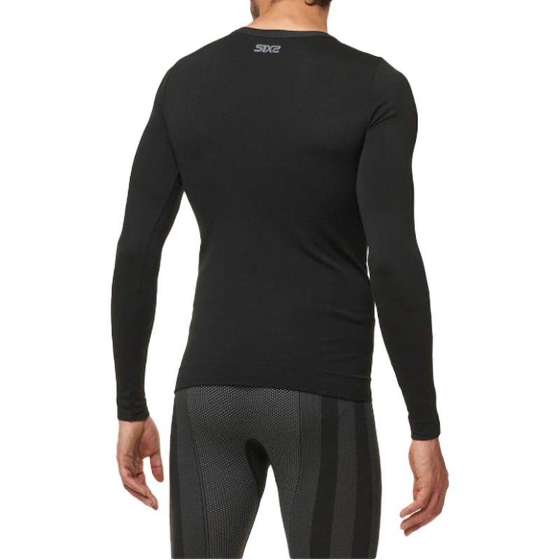 SIXS TS2 V2 functioneel shirt met lange mouwen, zwart
