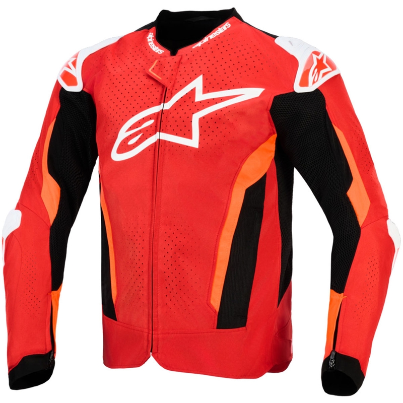 Alpinestars T-GP Air motorjas rood-fluor rood-wit-zwart