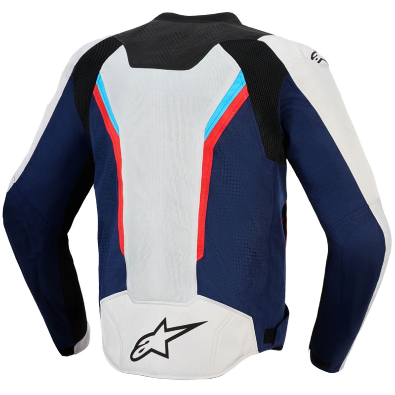 Alpinestars AST V3 Air motorjas wit-blauw-rood-zwart