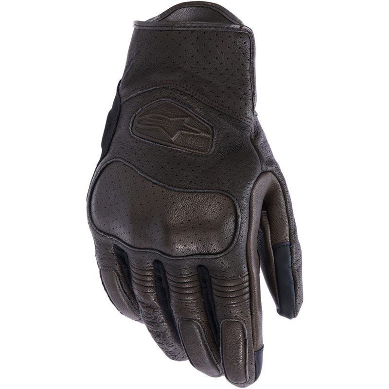 Alpinestars Mustang V3 motorhandschoenen bruin-zwart