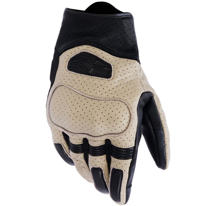Alpinestars Mustang V3 motorhandschoenen beige-zwart