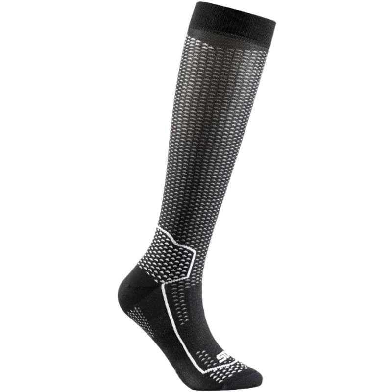 Functionele kniekousen SIXS LONG V3 zwart carbon