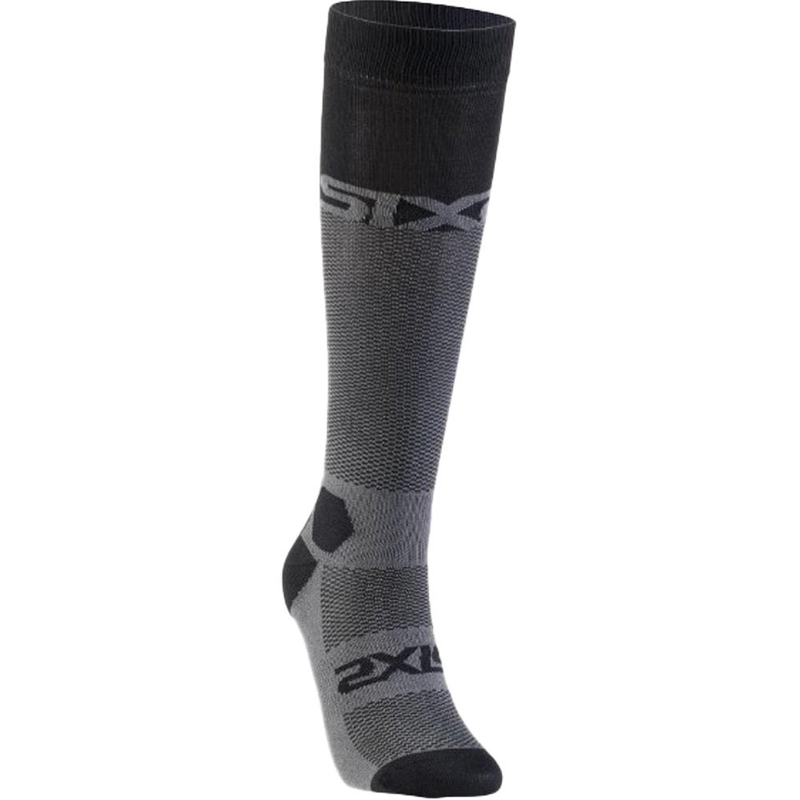 Functionele kniekousen SIXS LONG RACING V2 zwart-grijs