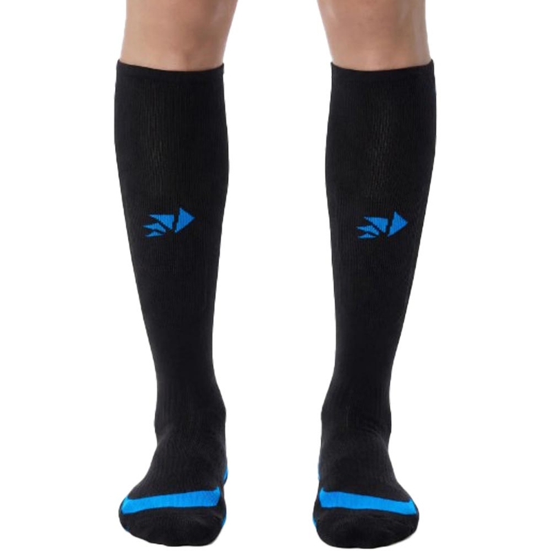 Functionele kniekousen SIXS MOT V3 zwart-blauw