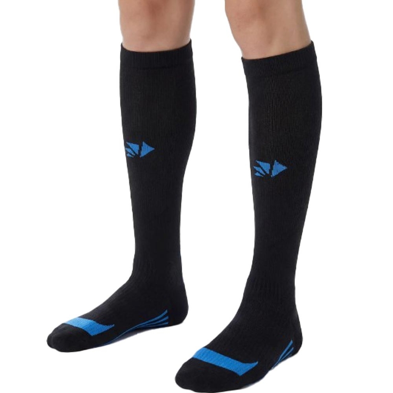 Functionele kniekousen SIXS MOT V3 zwart-blauw