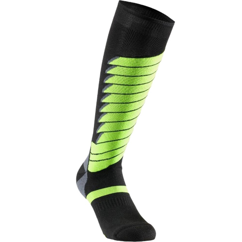 Functionele kniekousen SIXS SPEED V3 zwart-groen