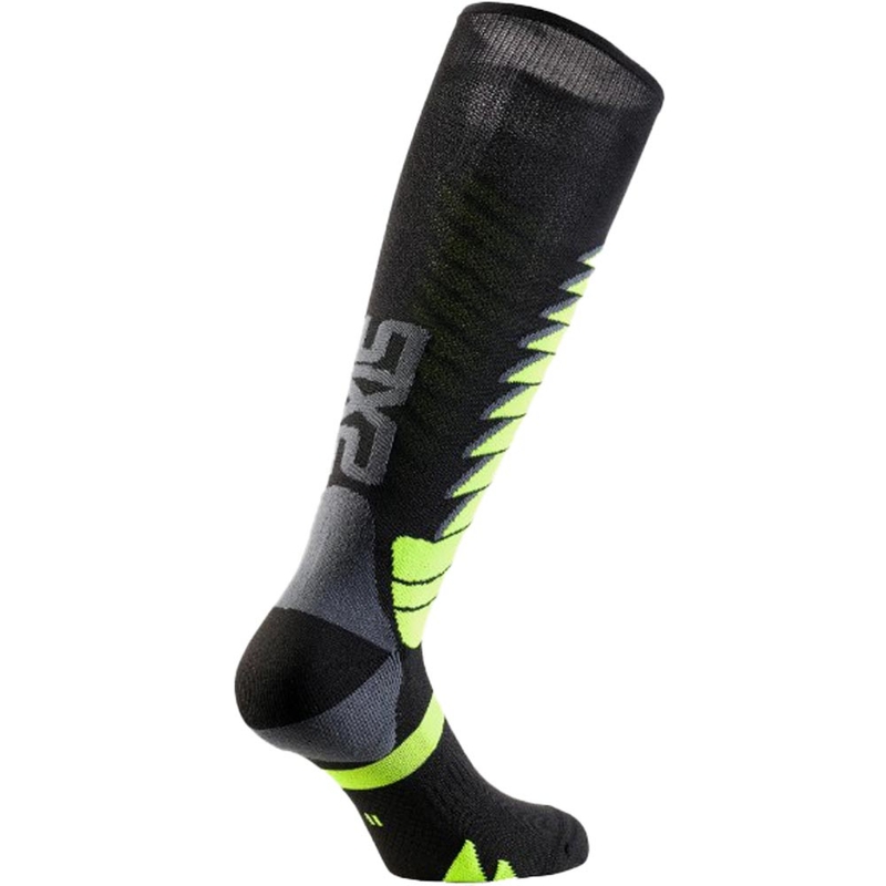 Functionele kniekousen SIXS SPEED V3 zwart-groen