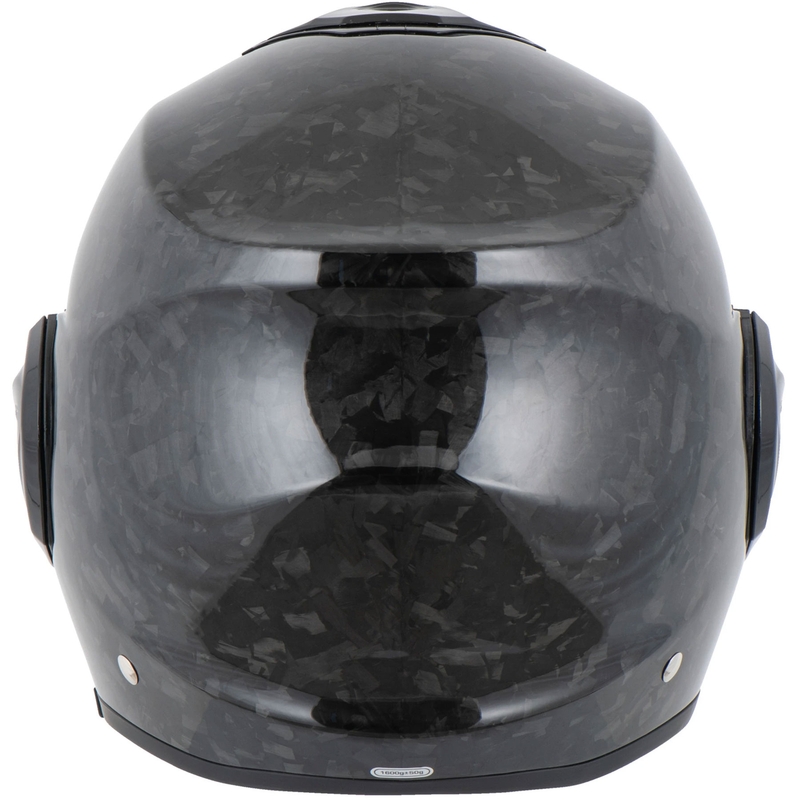 Scorpion EXO-TECH EVO ONYX CARBON Solid flip-up motorhelm zwart