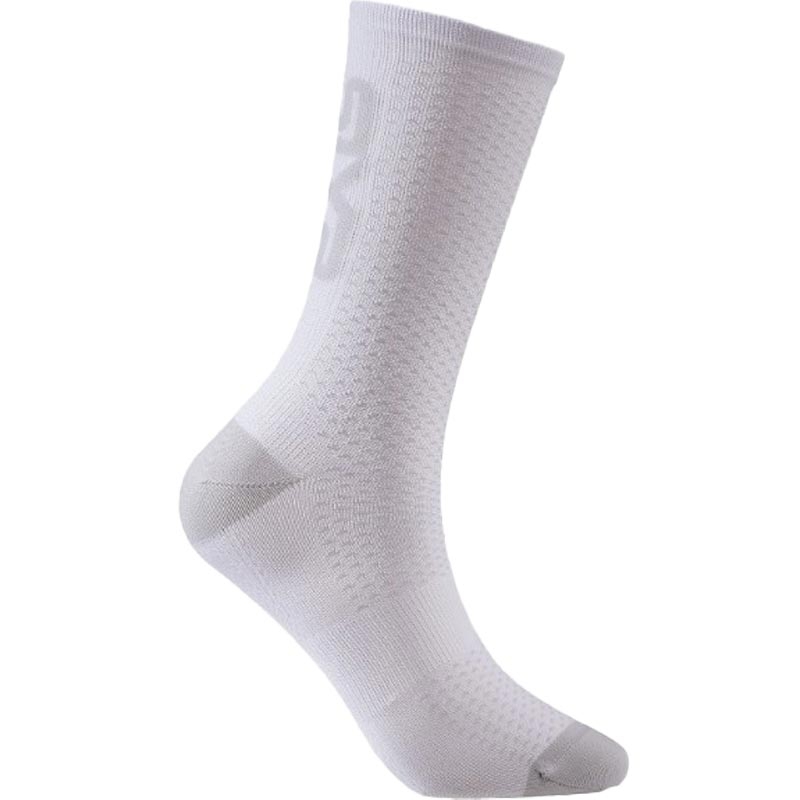 Functionele sokken SIXS SHORT LOGO V2 zilver-wit