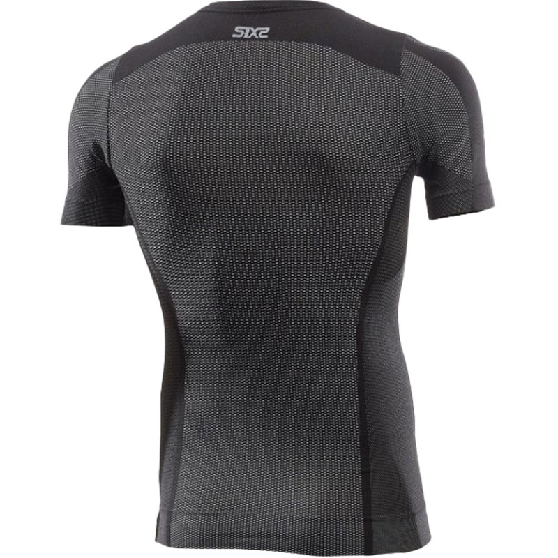 SIXS TS1 V2 functioneel shirt met korte mouwen, zwart carbon